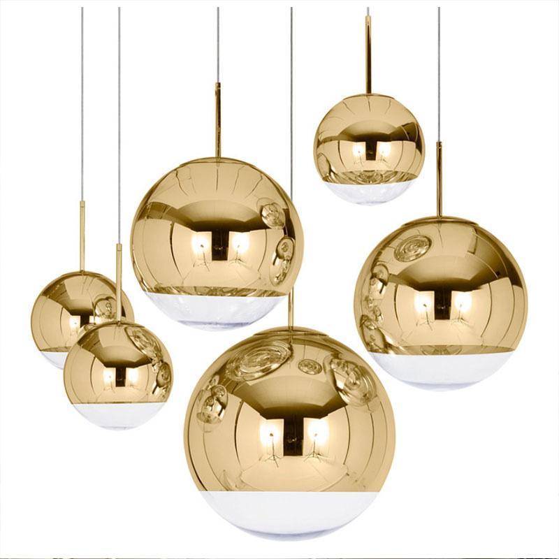 Mirror Glass Ball Pendant Light - Nordic Side - 