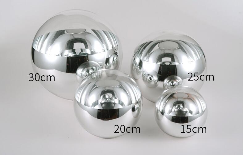 Mirror Glass Ball Pendant Light - Nordic Side - 