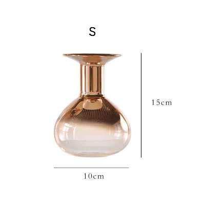 Terrarium Copper Glass Vases - Nordic Side - 