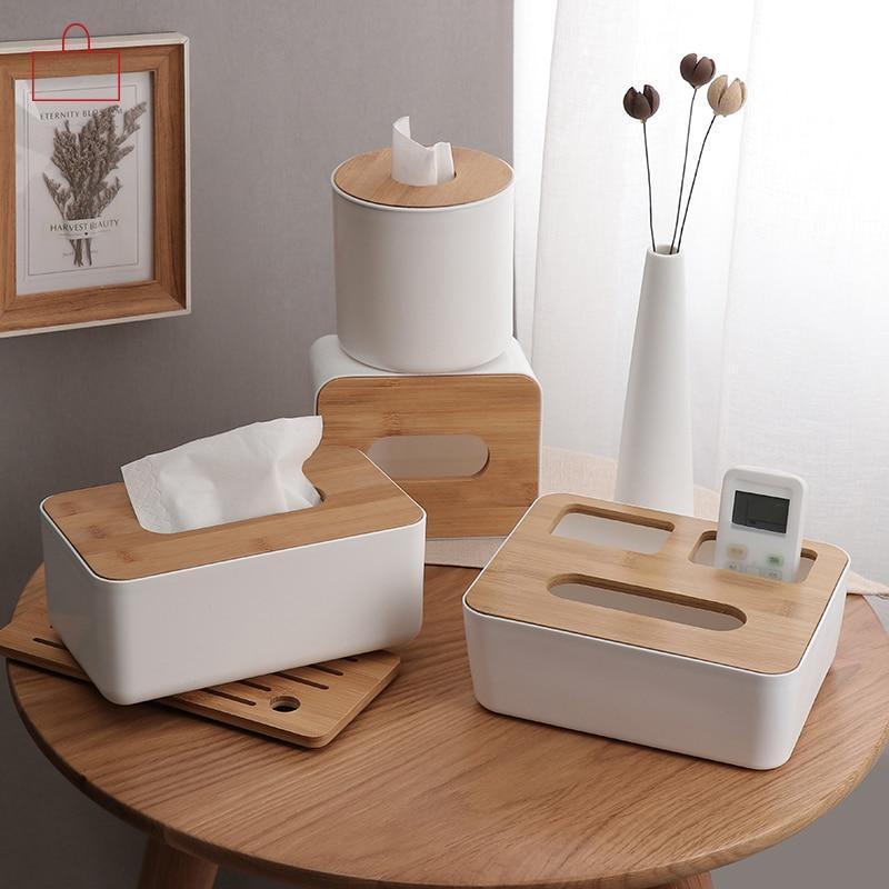 Wood Paper Towel Holder - Nordic Side - 