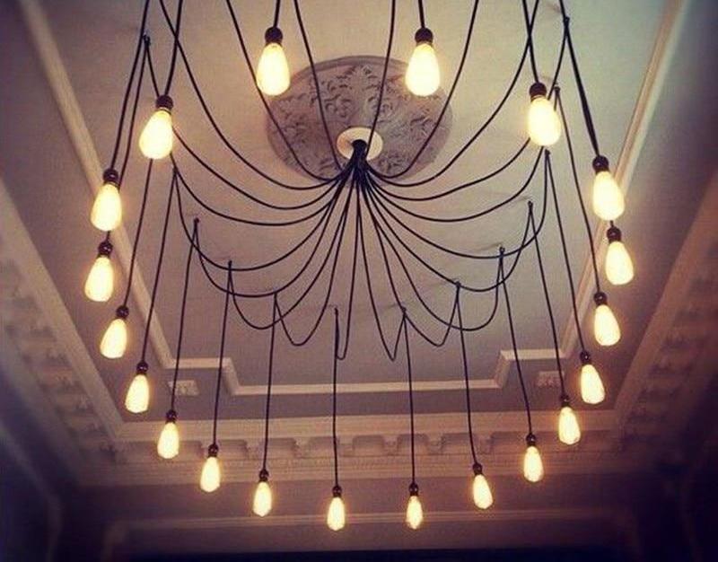 Modern Nordic Art Spider Chandelier - Nordic Side - 11-30, art-deco, best-selling, best-selling-lights, chandelier, feed-cl0-over-80-dollars, hanging-lamp, industrial, lamp, light, lighting, 