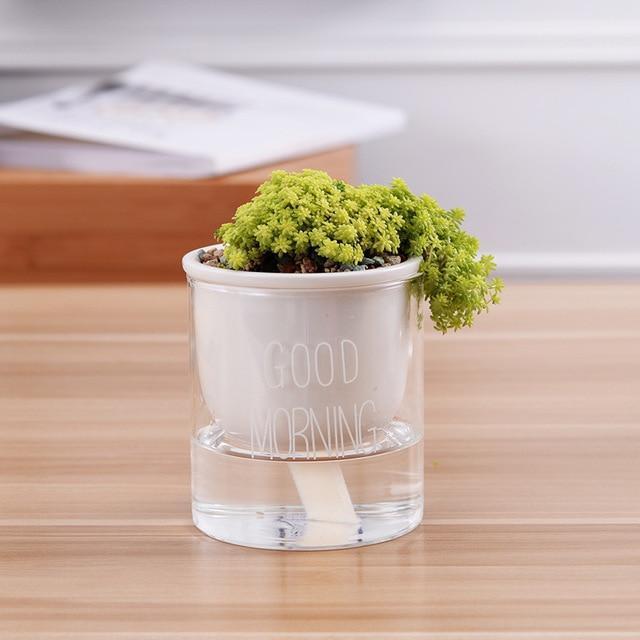 Shuka - Automatic Watering Ceramic Planter Pot - Nordic Side - 01-07, feed-cl0-over-80-dollars