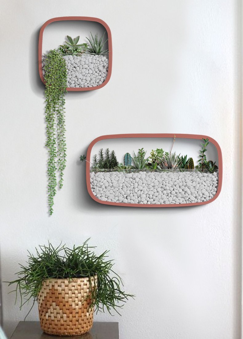 Nova - Rounded Modern Wall Planters - Nordic Side - 01-07, feed-cl0-over-80-dollars, sconce