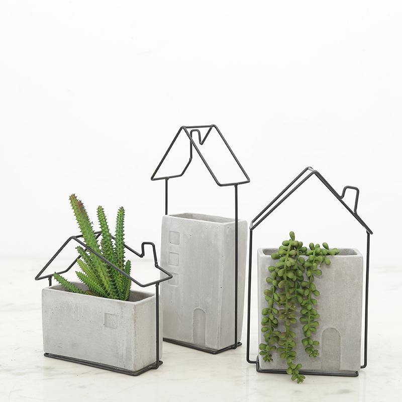 House Tabletop Vase - Nordic Side - 