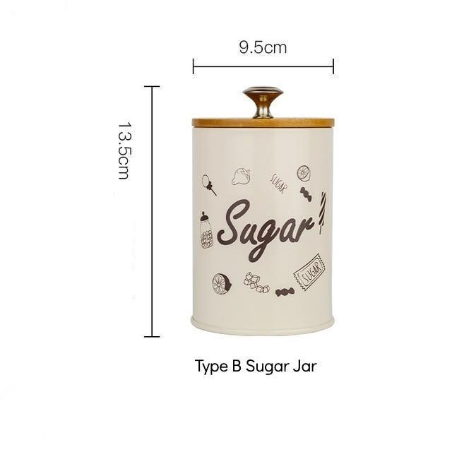 Coffee, Tea and Sugar Jars - Nordic Side - 