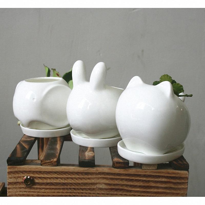 Adorable Animal Ceramic Vases - Nordic Side - 