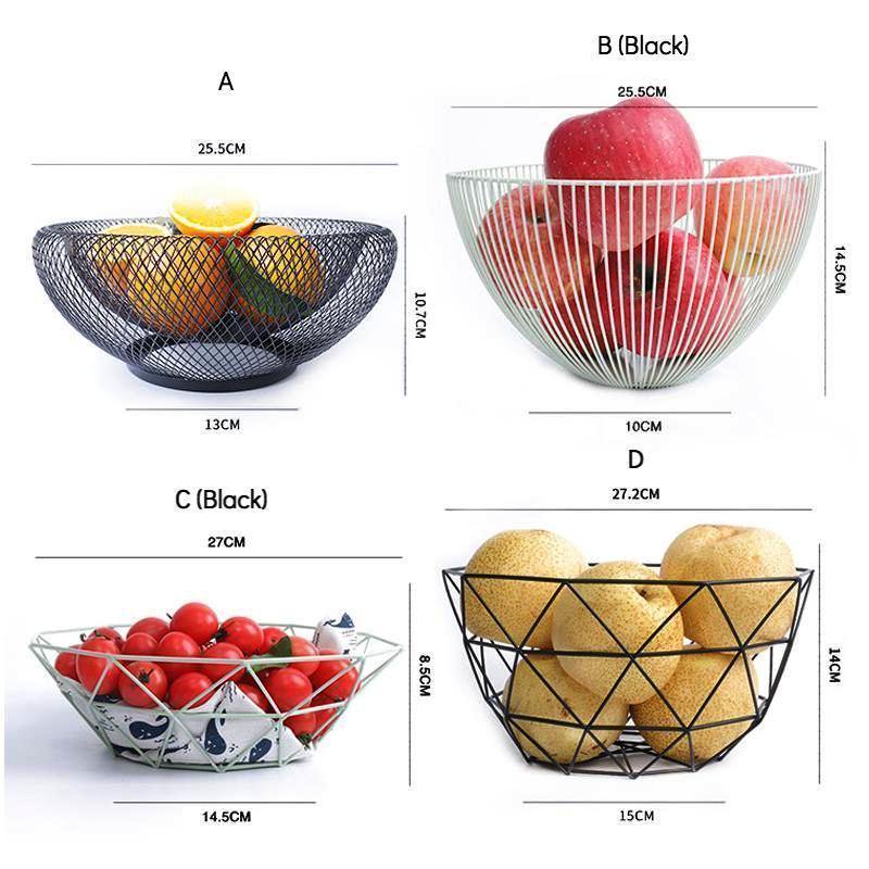 Iron Fruit Basket - Nordic Side - 