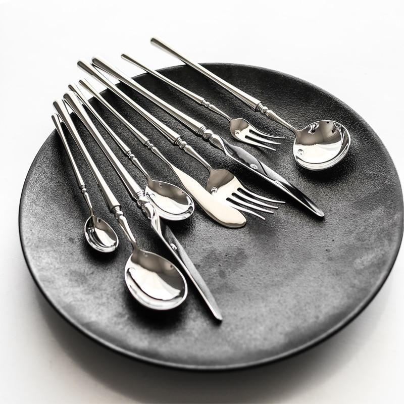 Antique Metal Cutlery - Nordic Side - 