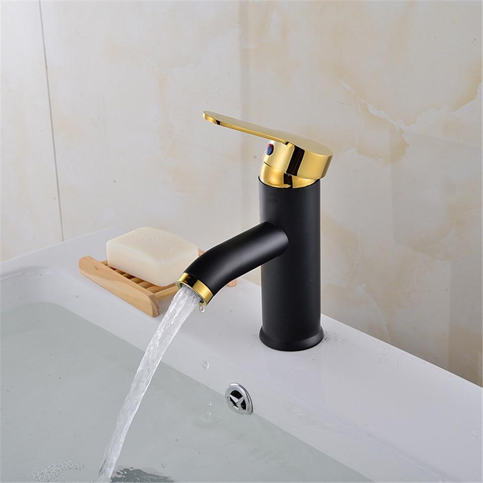 Black Matte Finish Stainless Steel Faucet - Nordic Side - 12-11, bathroom, bathroom-collection, bathroom-faucet, fab-faucets, faucet, kitchen, kitchen-faucet, modern, nordic, renovation, sink