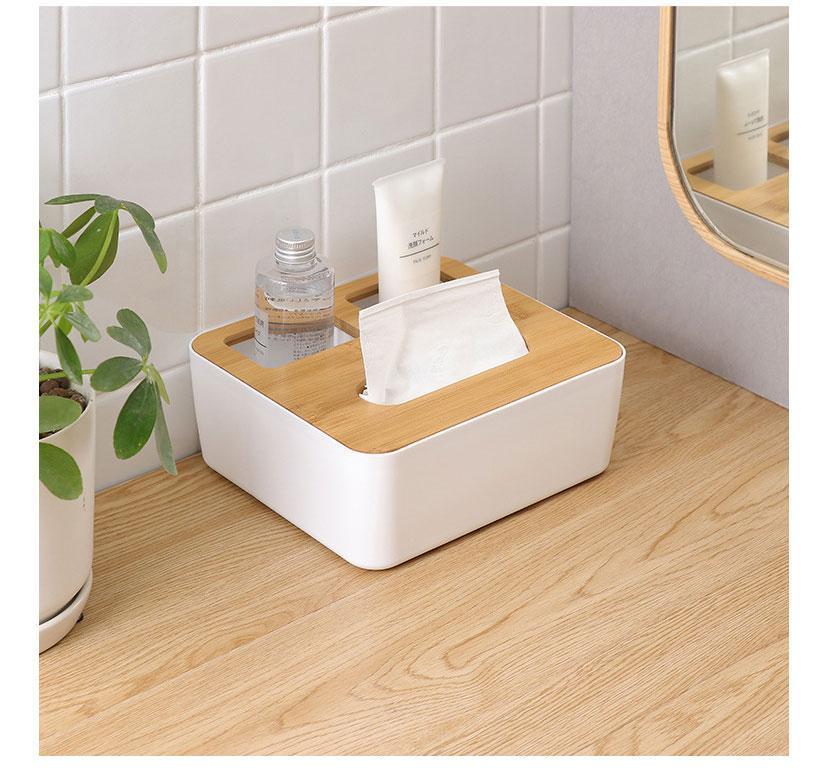 Wood Paper Towel Holder - Nordic Side - 