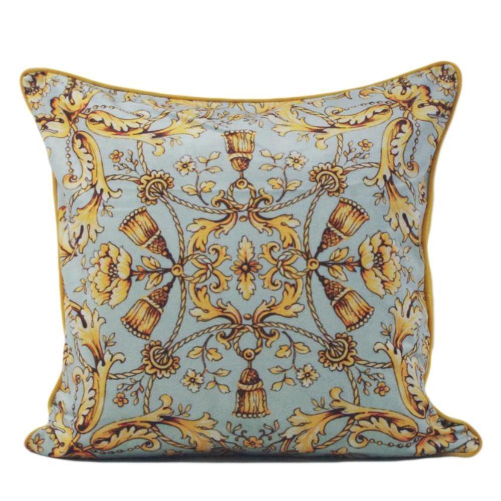 Antique  Printed Cushion Cover - Nordic Side - 