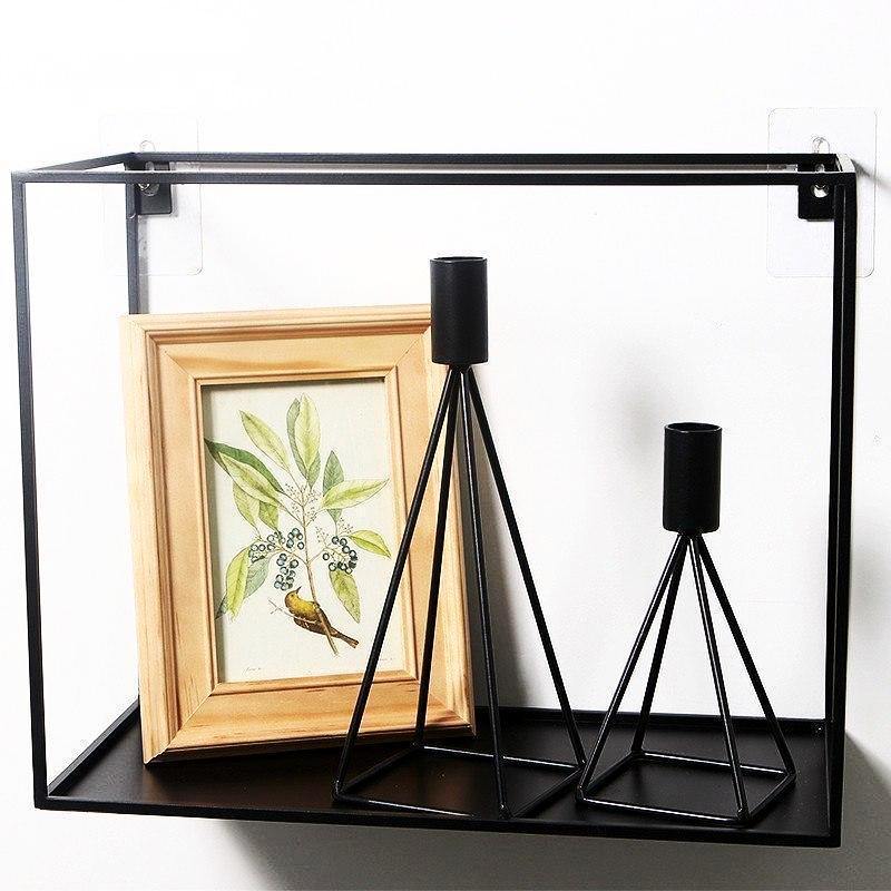 Simple Metal Retro Table Candleholder - Nordic Side - 