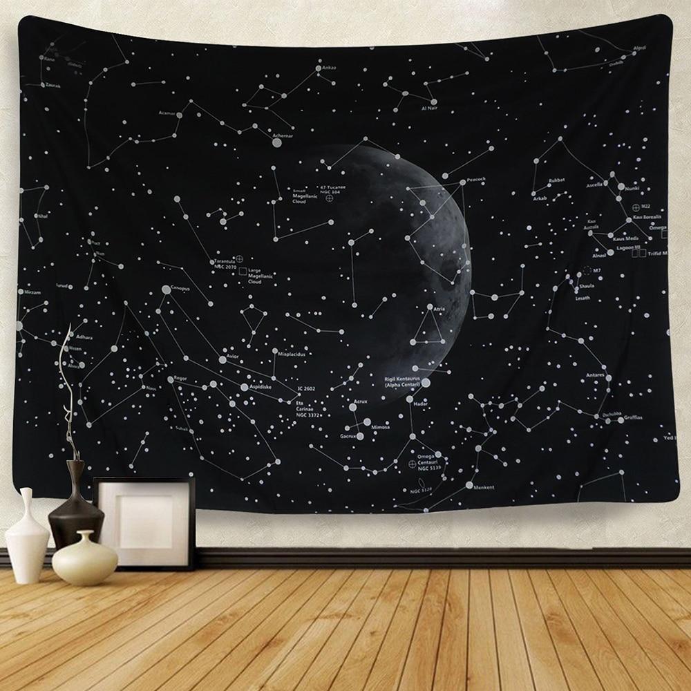 Cassiopeia - Constellation Tapestry Wall Hanging - Nordic Side - 01-07