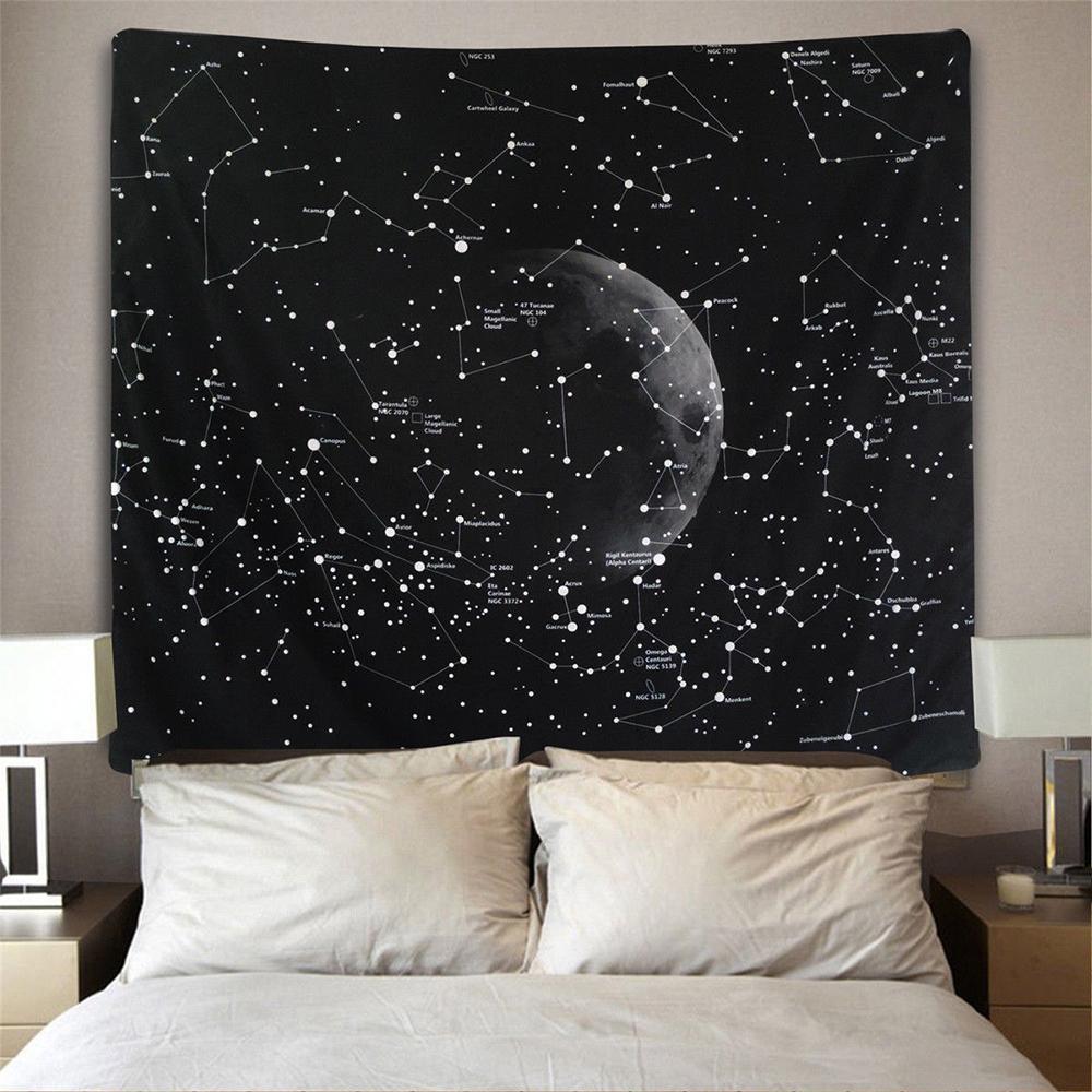 Cassiopeia - Constellation Tapestry Wall Hanging - Nordic Side - 01-07