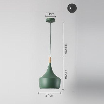 Macaron Slope Pendant Light - Nordic Side - 