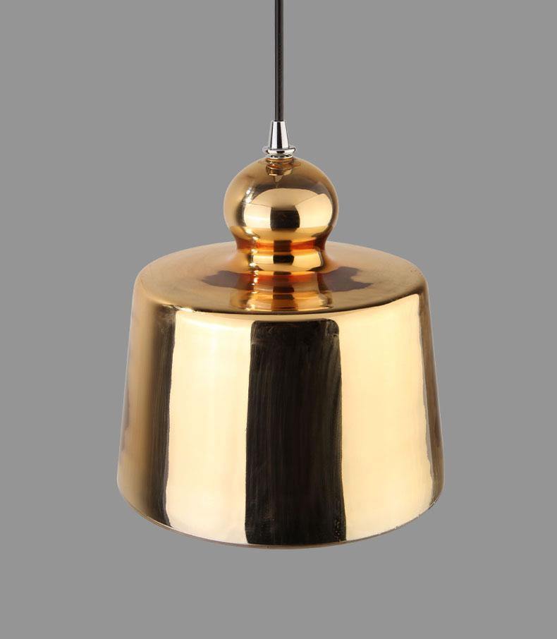 Gold Glass Pendant Light - Nordic Side - 