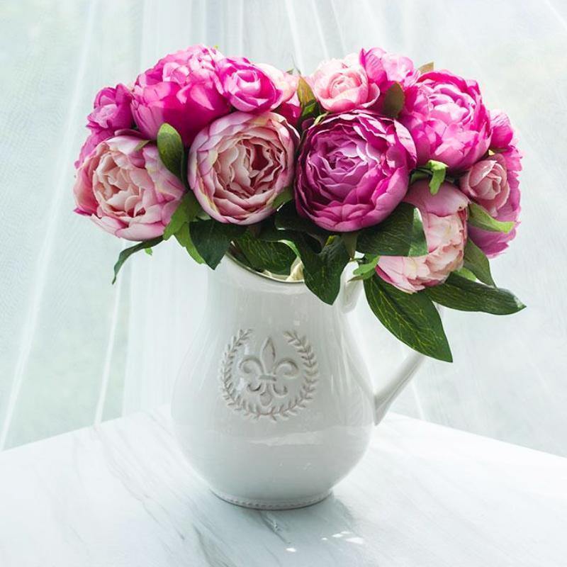 Peony Camellia Bouquet - Nordic Side - 