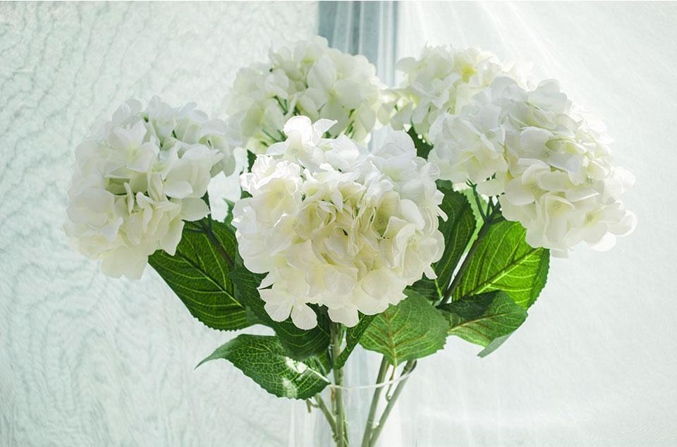 Large Hydrangea Flower - Nordic Side - 