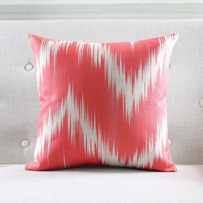 Vibrant Summer Red Cushions - Nordic Side - 