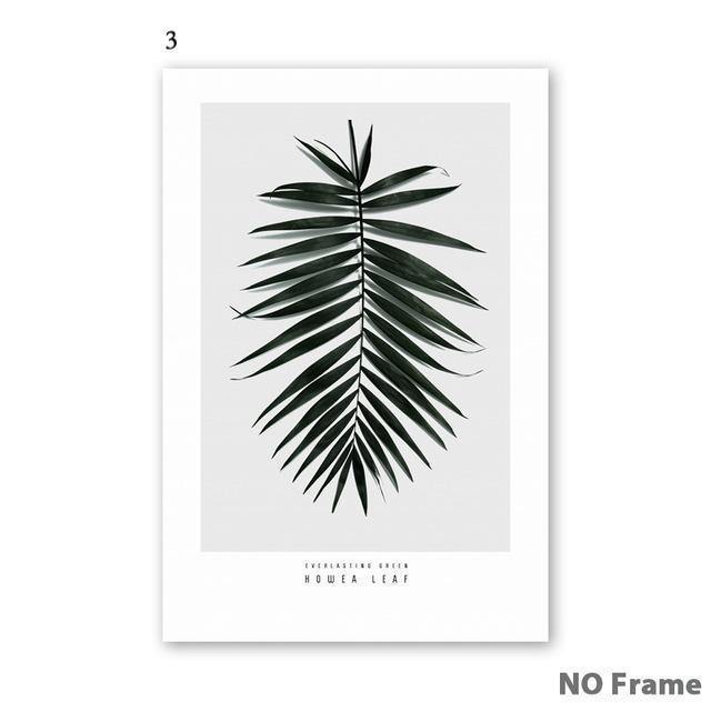 Dark Green Palms - Nordic Side - 