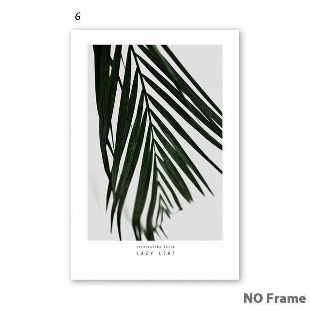 Dark Green Palms - Nordic Side - 