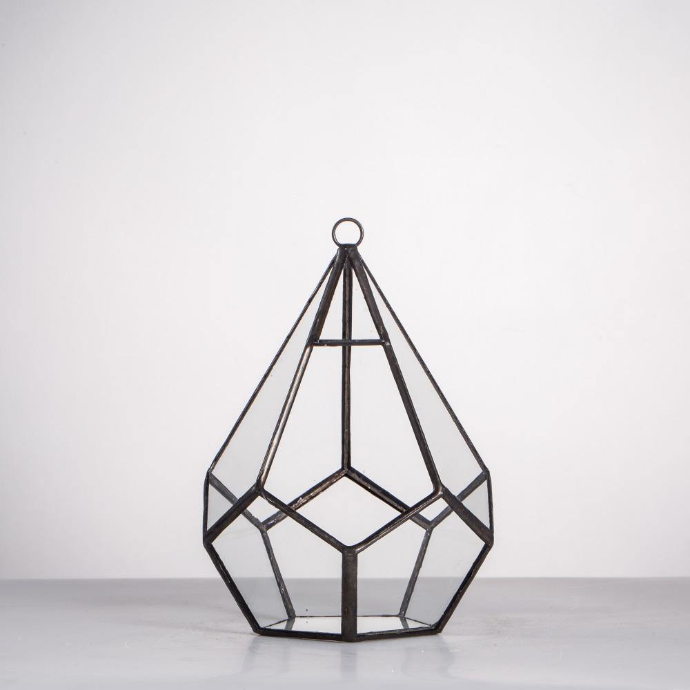 Handmade Terrarium Diamond Holder - Nordic Side - 