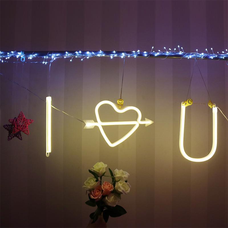 Neon Letter Standing Light - Nordic Side - 