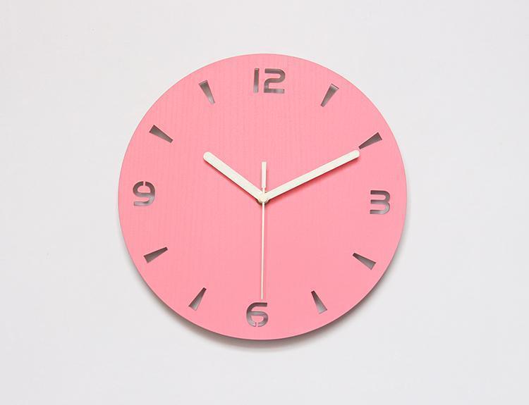 Oriana - LED Back Light Silent Clock - Nordic Side - 05-14, feed-cl0-over-80-dollars, modern-lighting, modern-wall-clock