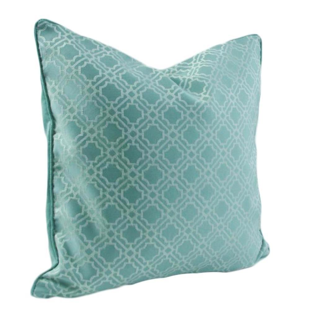 Geometric Mint Cushion Cover - Nordic Side - 