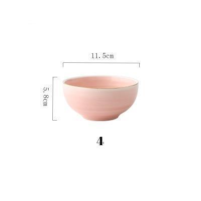 Gradient Pink Dinnerware - Nordic Side - 