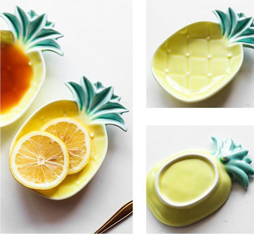 Pineapple Mini Plate - Nordic Side - 
