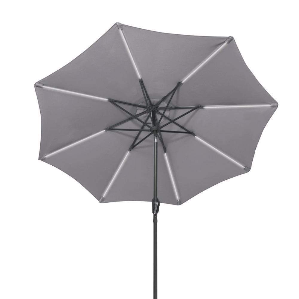 Tulio - LED Solar Patio Umbrella - Nordic Side - 07-04, feed-cl0-over-80-dollars, lamp, LED-lamp, light, lighting, lighting-tag, solar, solar-lamp