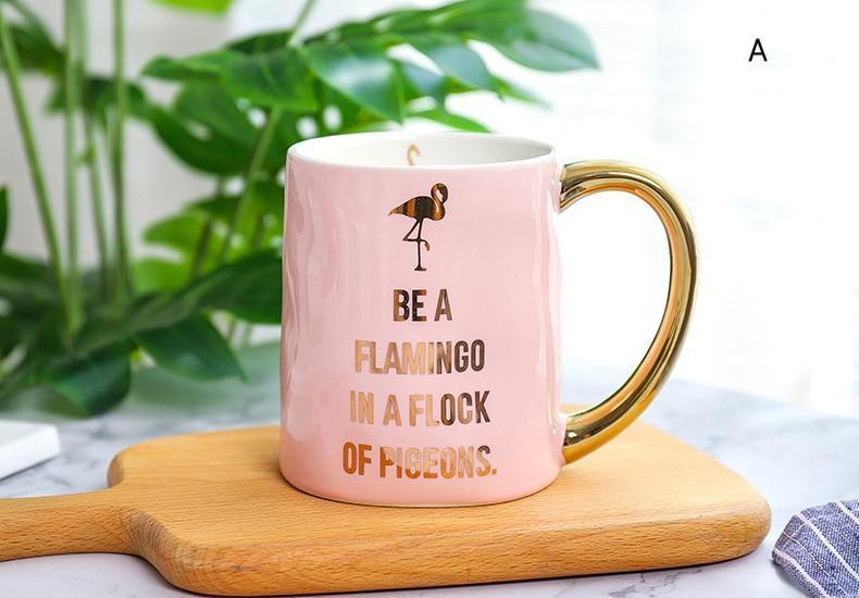 Pink Flamingo Mug - Nordic Side - 