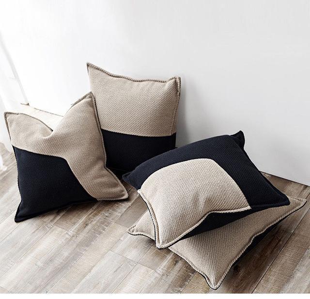 Black Shade Cushion Cover - Nordic Side - 