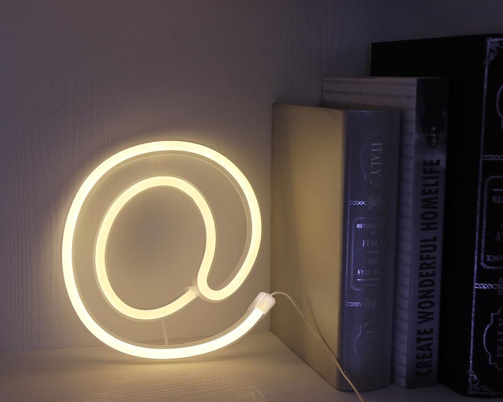 Neon Letter Standing Light - Nordic Side - 