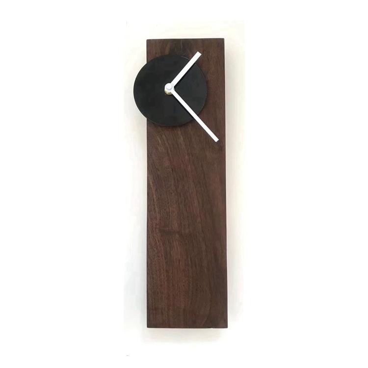 Fintan - Modern Wood Minimalist Clock - Nordic Side - 08-06, feed-cl0-over-80-dollars, modern, modern-farmhouse, modern-nordic, modern-wall-clock, nordic, wall-clock