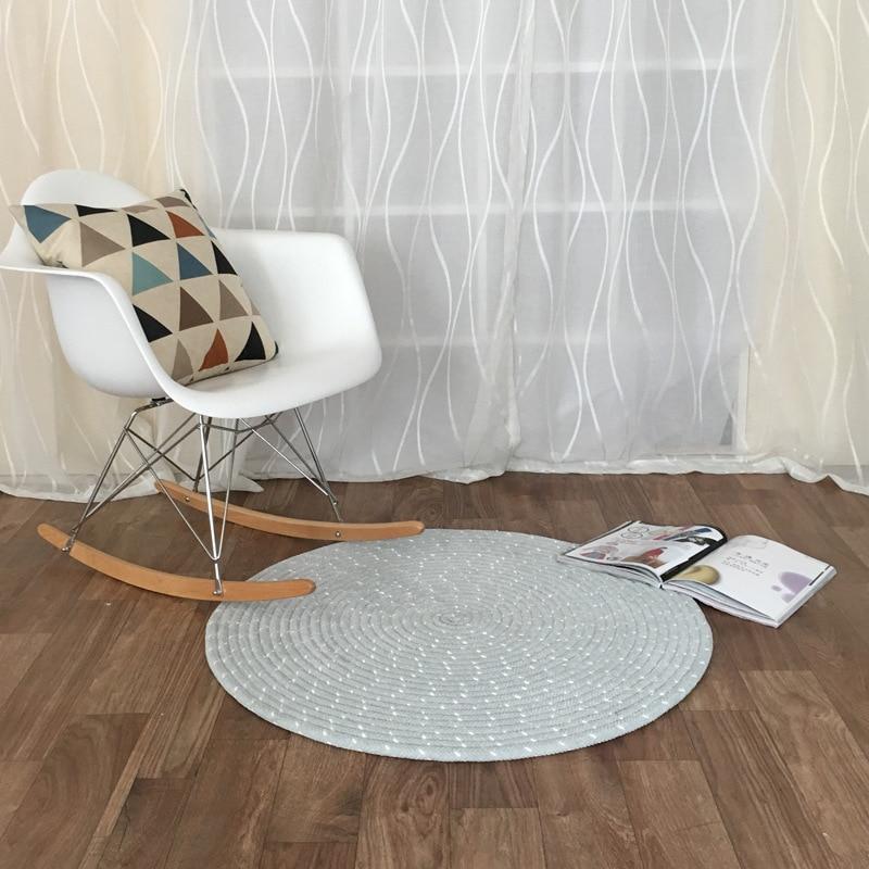 Francisco - Woven Round Area Rug - Nordic Side - 04-23, area-rug, feed-cl0-over-80-dollars, modern, round-rug, woven-rug