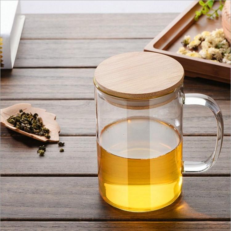 Tea Mug with Wood Cover - Nordic Side - 
