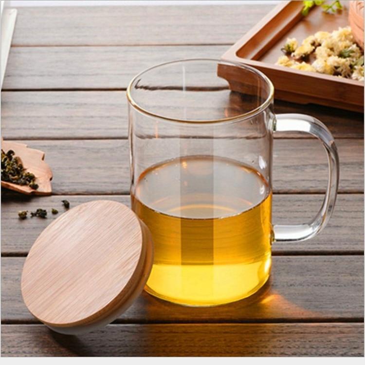 Tea Mug with Wood Cover - Nordic Side - 