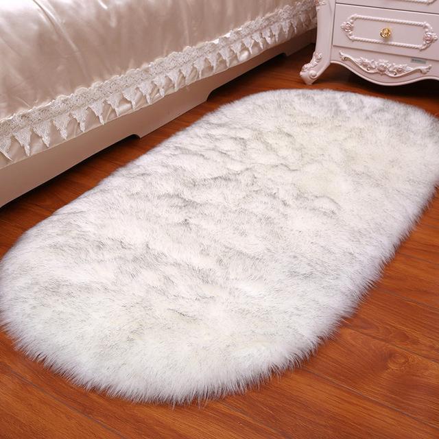Charon - Faux Sheepskin Fluffy Rug - Nordic Side - 04-22, abstract-rug, Area-rug, feed-cl0-over-80-dollars, geometric-rug, hallway-runner, large-rug, modern, modern-rug, round-rug