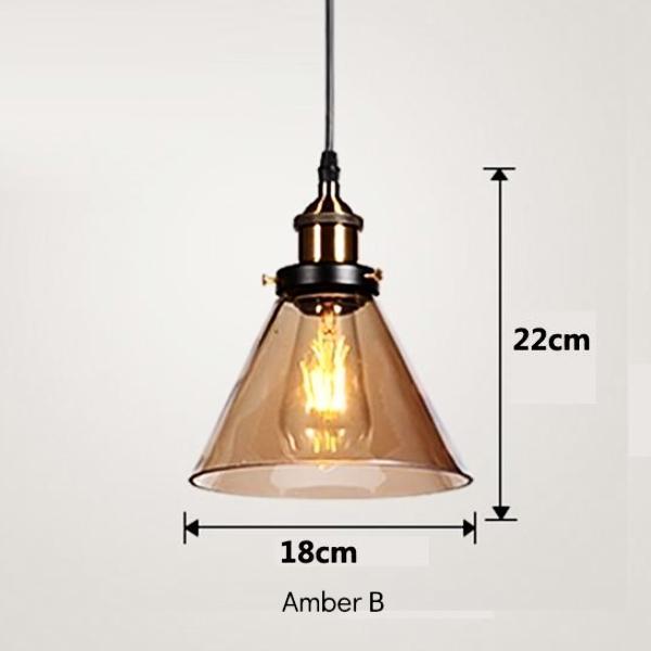 Minimal Industrial Pendant Light - Nordic Side - 