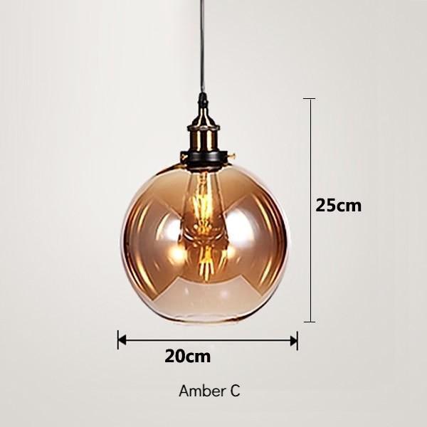Minimal Industrial Pendant Light - Nordic Side - 