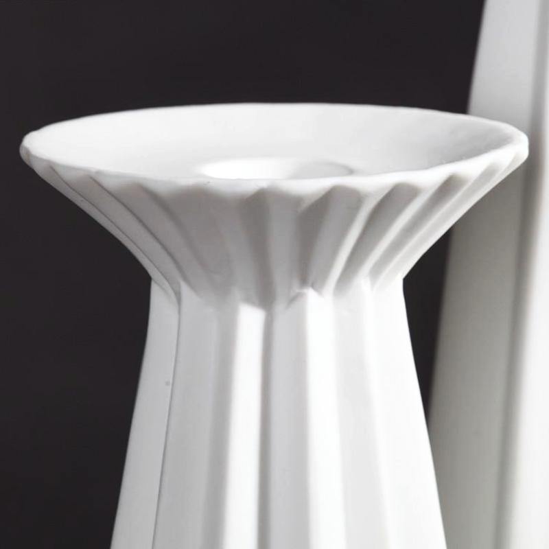 Ceramic Origami Candleholder - Nordic Side - 