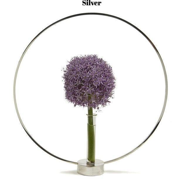 Iron Circle Art Vase - Nordic Side - 