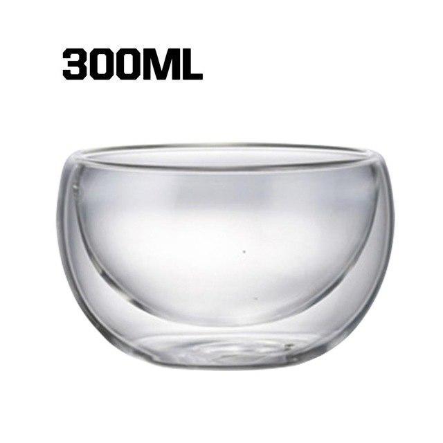 Double-layer Glass Bowl - Nordic Side - 