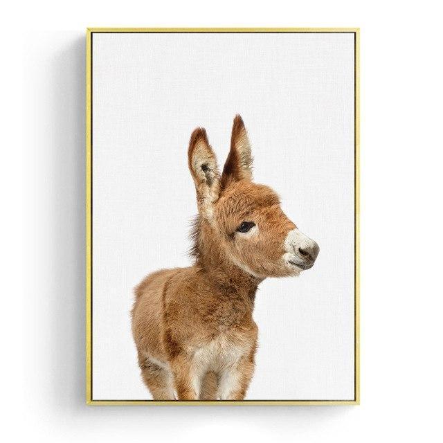 Baby Donkey & Rabbit - Nordic Side - 