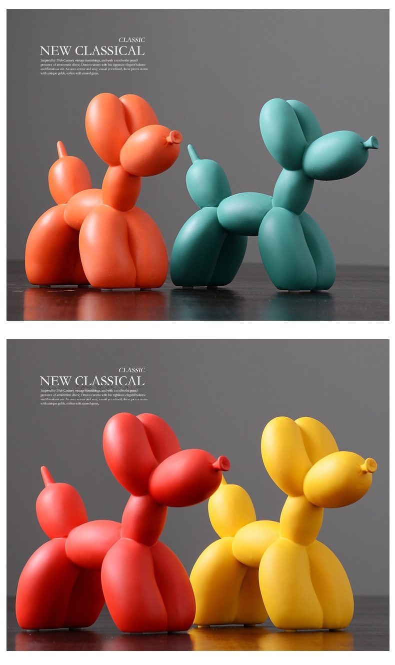 Balloon Dog Figure - Nordic Side - 