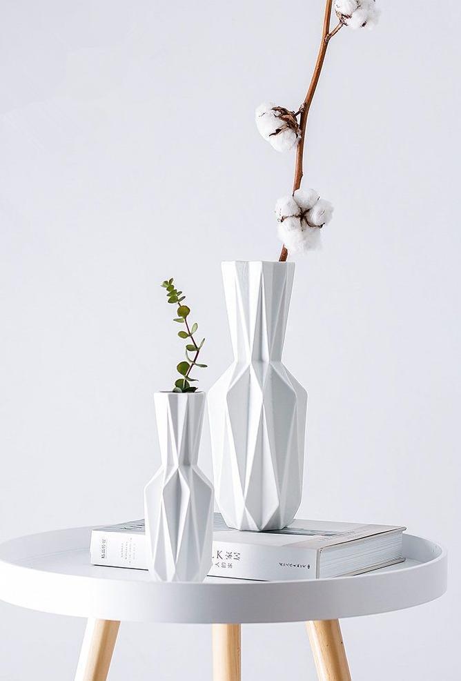 Kami - Origami Ceramic Vase - Nordic Side - 01-07, feed-cl0-over-80-dollars