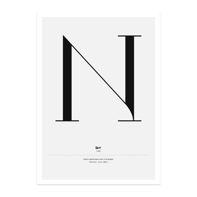 Creative Letters - Nordic Side - 