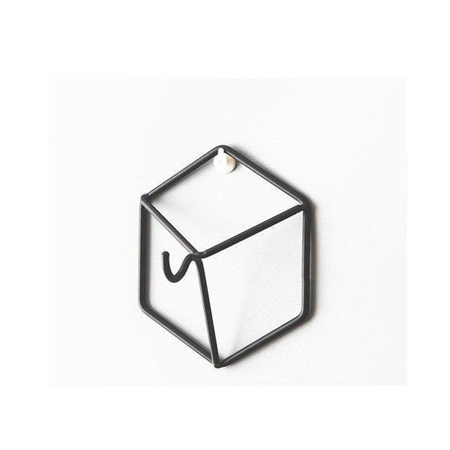 Iron Hexagonal Hanging Organisers - Nordic Side - 
